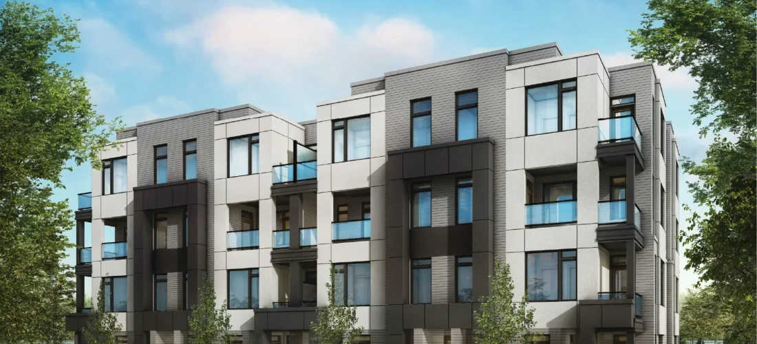 Ellia At Unity，Externl view, markham