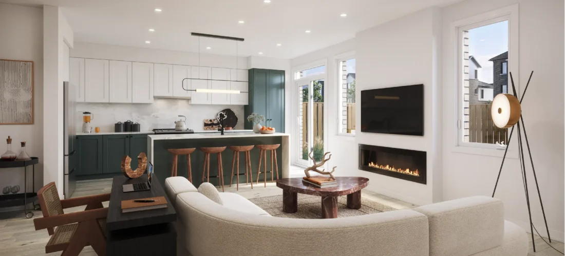 Unionglen-living room with opulent design